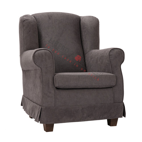Poltrona imbottita bergere - poltrona,