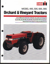 Scheda brochure trattori