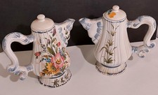 2 caraffe/bricchi ceramica di Bassano vintage