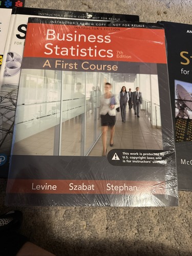 Business statistics first - business,