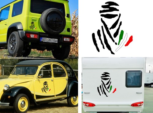 Bandiera italiana tuareg - bandiera,