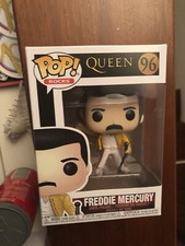 Funko Pop Queen Freddie Mercury (Wembley 1986)  Pop Rocks Vinil Action Figure