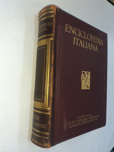 Enciclopedia italiana treccani - enciclopedia,