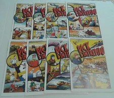 RARA SERIE- COMPLETA- N°1/8-dick l'intrepido edizione integrale voltolina-ver...