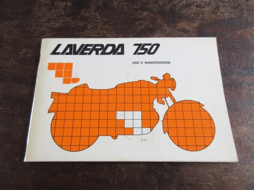 Laverda 750 1977 - manuale, d'uso