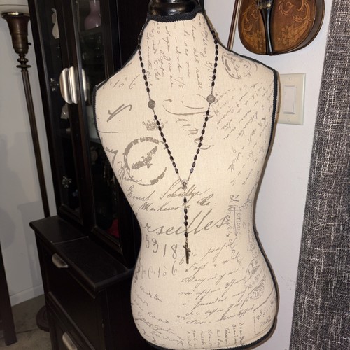 Collana rosario vintage - rosario,