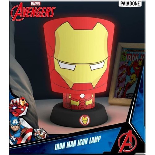 Lampada iron man marvel - lampada,