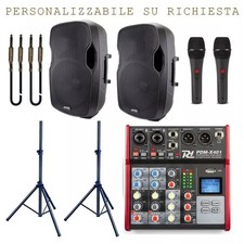 IMPIANTO AUDIO835 PACK kit