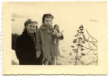 Woman And Little Girl With