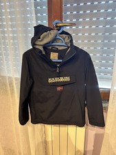 NAPAPIJRI GIUBBOTTO BIMBO NERO Tg 10 CON CAPPUCCIO (Originale)