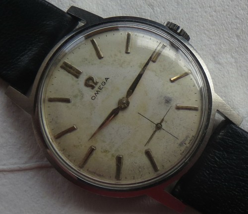 Omega mens wristwatch steel