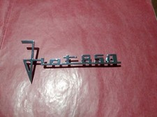 Scritta posteriore Fiat 850