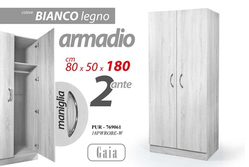 Armadio maxi ante ripiano - 2,