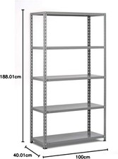 Scaffale Metallico 5 Ripiani