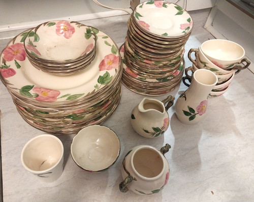 Franciscan desert rose set - franciscan, di