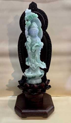 Statua dea cina giadeite - dea,