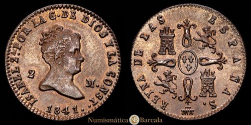 Isabella maravedís 2 21 - ii,