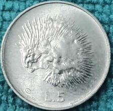 SAN MARINO MONETA 5 LIRE 1974 CIRCOLATA