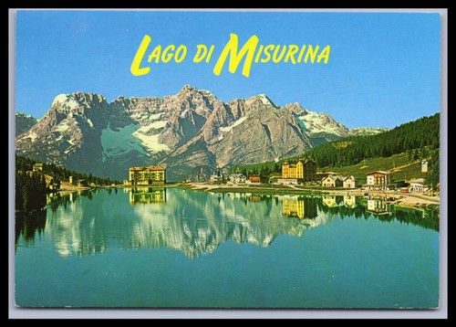 Cartolina dolomiti lago di - cartolina,