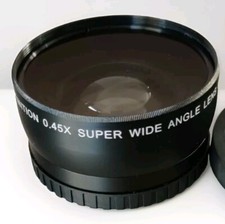 Filtro adattatore obiettivo super grandangolare 0,45x per Canon 4000D 600D 2000D 700D ecc.