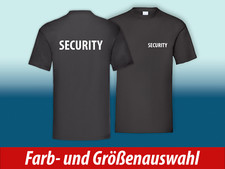 SECURITY T-shirt maglia manica
