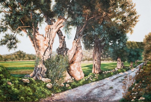 Quadro dipinto olio tela - quadro,