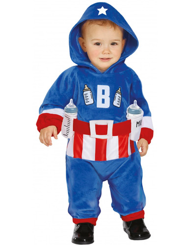Costume capitan milk baby - capitan,