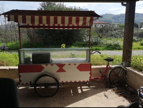 Bicicletta carretto bibite - bicicletta,