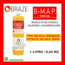 BOMBOLA GAS B-MAP PER KIT SALDATURA DA 0,42 KG / 1 LITRO