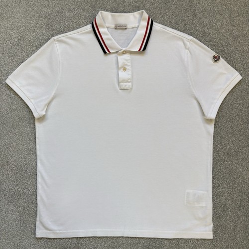 Polo moncler bianca - bianca, taglia