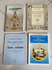 Lotto libri sulla Massoneria