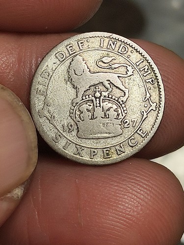 Regno unito moneta six - unito,
