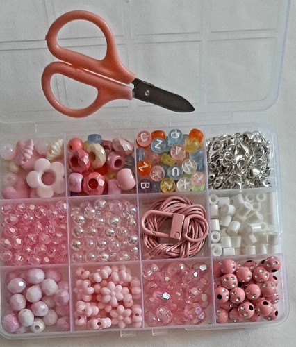 Set perline lettere alphabet - perline,