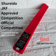 Shureido Karate Red Belt JKF