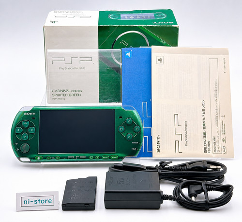 Console sony psp 3000 - sony, verde