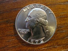 1972 D Washington Quarter