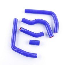 Per Honda CR125 CR125R 2005-2008 Tubo Radiatore Silicone Blu Tubo Radiatore