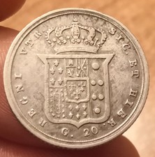 Moneta Tari 20 Grana 1848