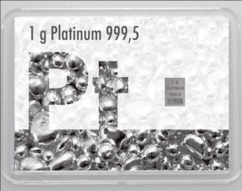 Lingotto platino grammo - platino,