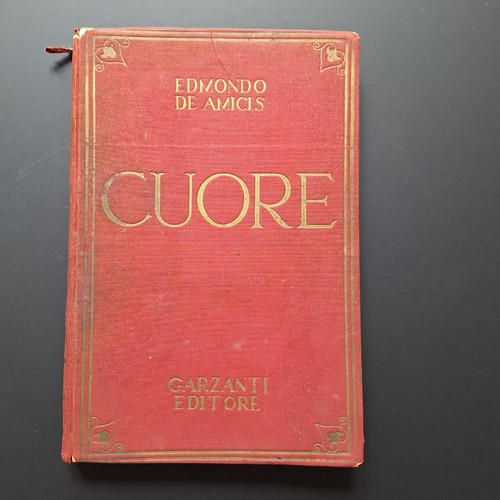 Libro cuore vintage firmato