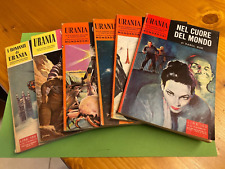 *** LOTTO 6 ROMANZI DI URANIA ORIGINALI ANNI '60 MOLTO BELLI***