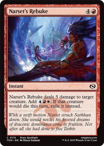 Narset rebuke tarkir - -,