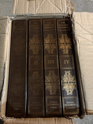 Sacra bibbia antico nuovo - la, e