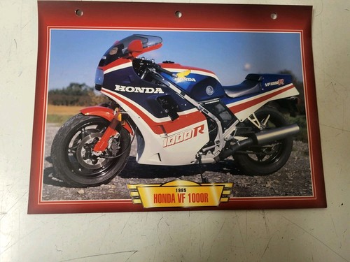 Carte fiche moto - fiche, passion
