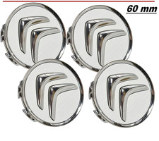 Hub caps 60mm silver grey - 60mm,