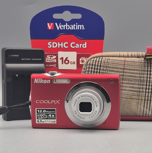 Nikon coolpix s3000 red - nikon,