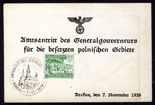Germania 1939 krackau - krackau, 1°