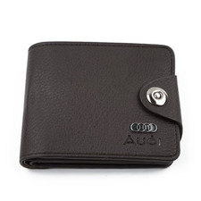 Portafoglio in pelle nero BMW