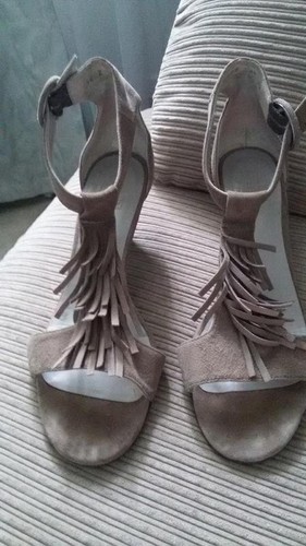 Donna billi tacco grigio - tacco,