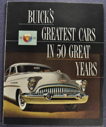 Brochure buick 1953 skylark - buick,